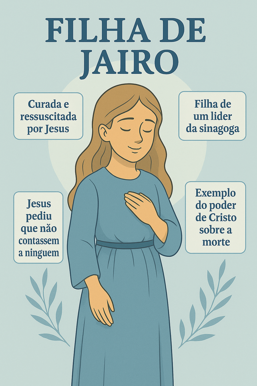 Filha de jairo ilustrada